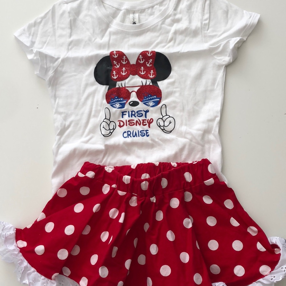 Girls Disney Cruise outfit